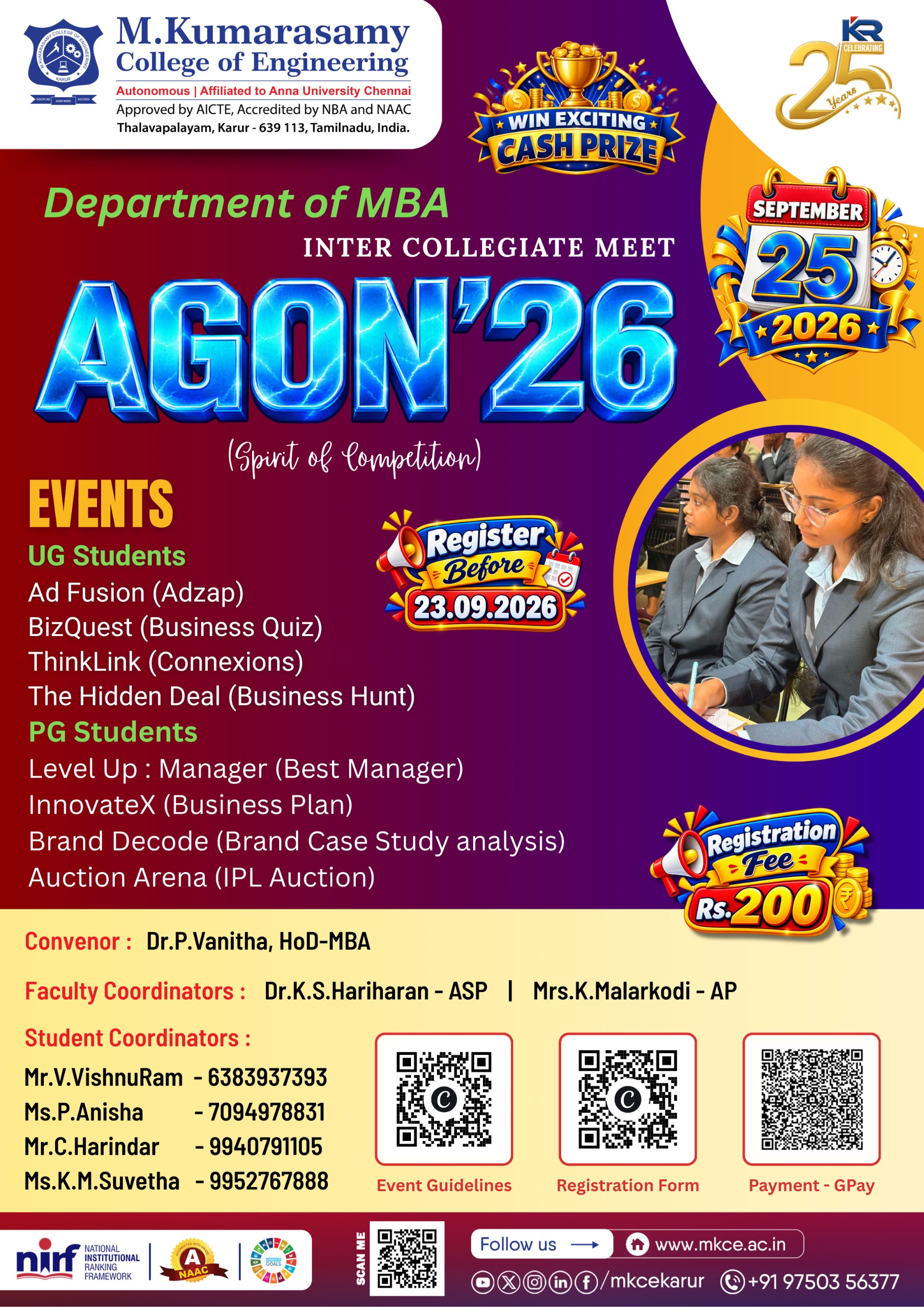 AGON 26 Event Sep 25 final